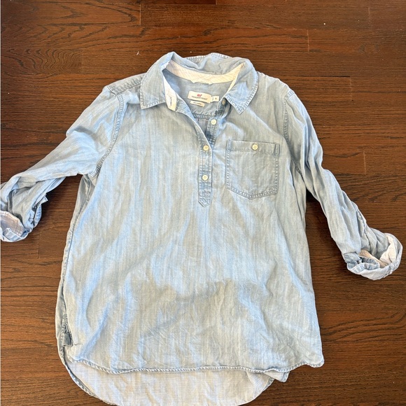 Vineyard Vines Tops - Vineyard Vines Light Blue Women's Top